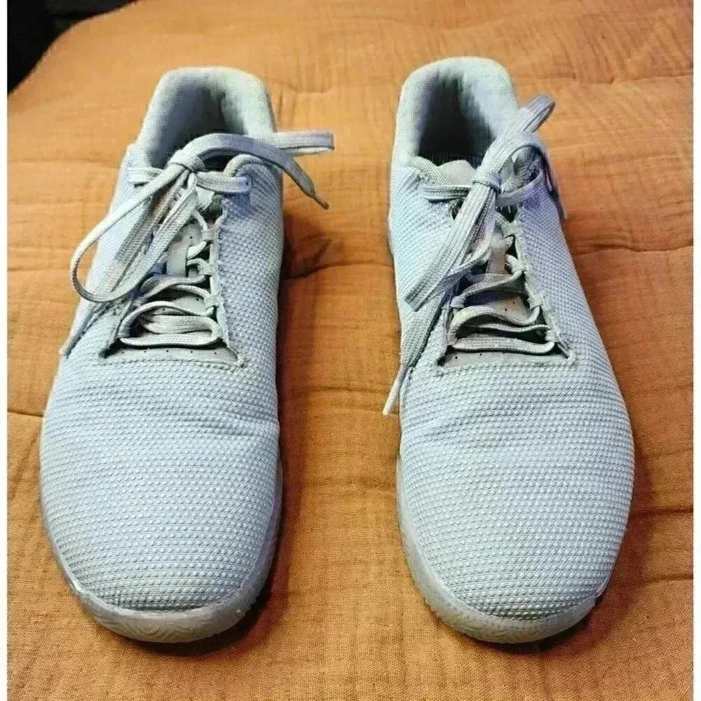 No Bull NOBULL Super Fabric Trainer Athletic Shoes Gray/Stripe Sz 10M / 11.5W - Picture 2 of 10